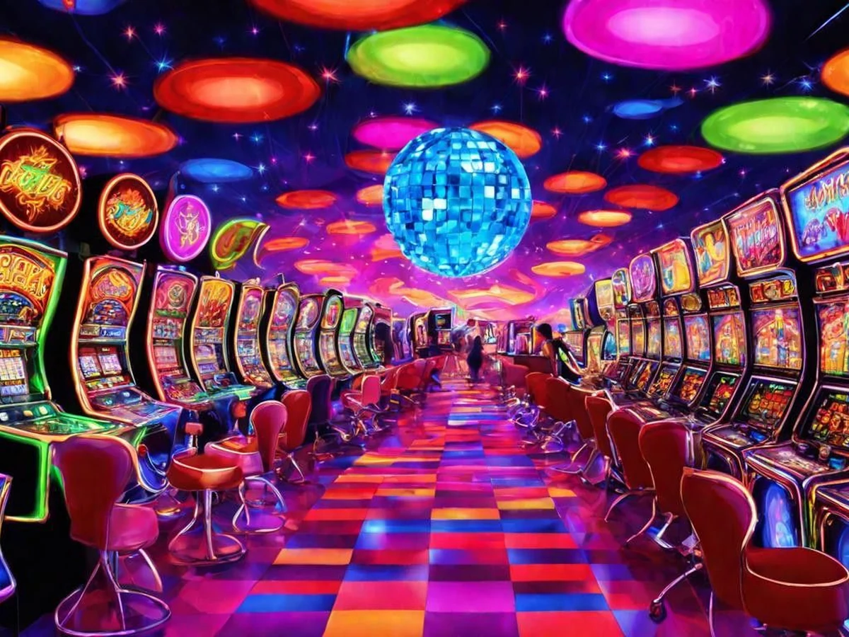 ภาพเกมสล็อตสีสันสดใสบนหน้าจอของ w69