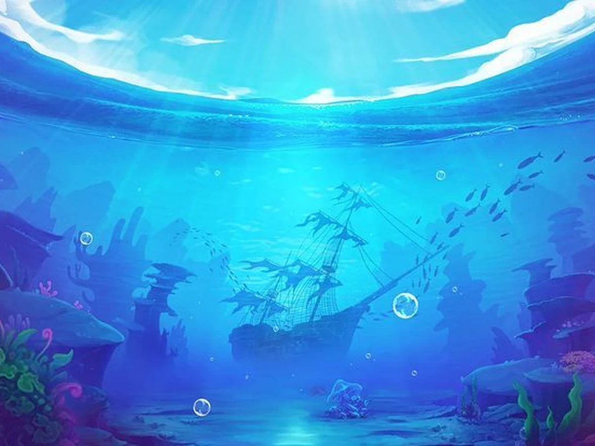 ฉากเกมยิงปลาใต้น้ำพร้อมเป้าหมายหลากหลายบนหน้าจอ w69